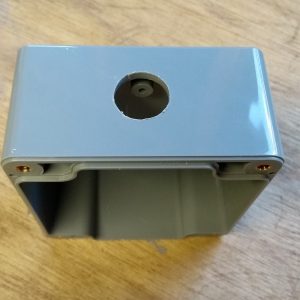 IP65 ABS Enclosure 82x80x55, coax chassis hole