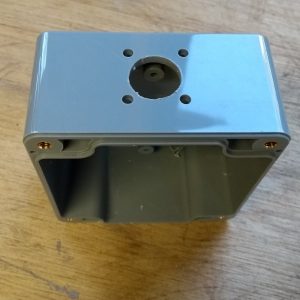 IP65 ABS Enclosure 82x80x55, PL connector holes